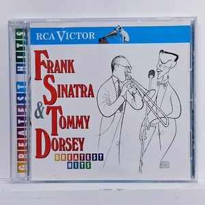 Frank Sinatra Tommy Dorsey Greatest Hits CD RCA Victor Big Band Swing Hirschfeld